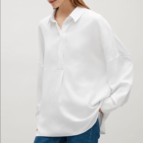 COS Oversized White Shirt | Small - Picture 7 of 7
